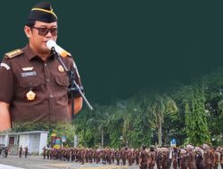 Asisten Tindak Pidana Khusus Kejaksaan Tinggi Riau Penerima Apel Kerja Pagi